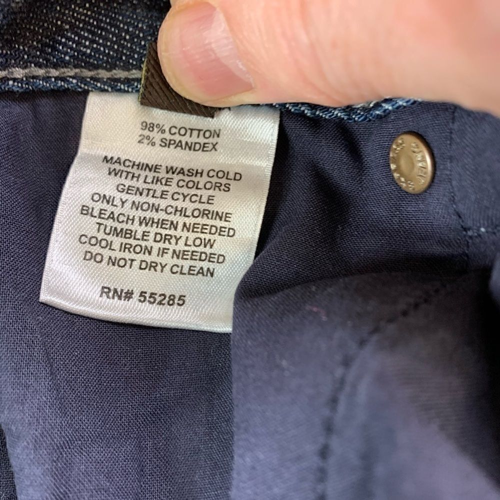 Express jeans wide leg 21 but measures 29/34 - Picture 8 of 9